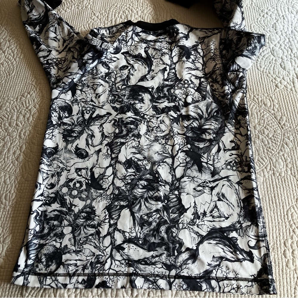 686 Performance Technical Apparel Black/White/Gre… - image 3